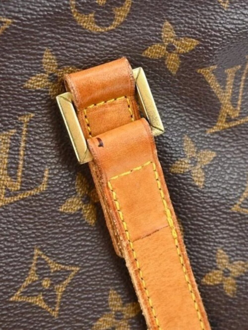 BUYIT03 LOUIS VUITTON CABAS MEZZO HAND TOTE BAG MONOGRAM M51151 AR0020 YQ07495 - Picture 7 of 15
